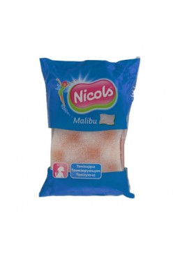 Губка банная массажная Nicols Malibu, 1 шт